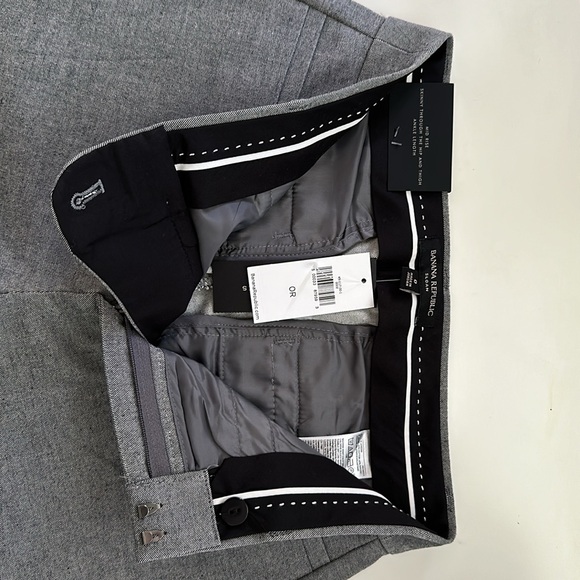 Banana Republic Sloan Pants Gray Size 0 - Picture 4 of 5